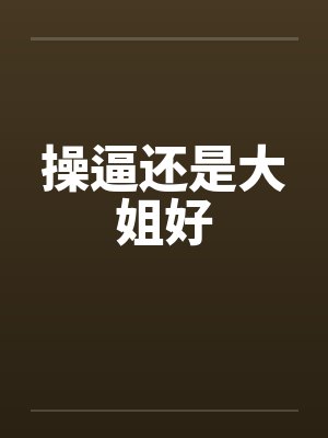 操逼还是大姐好封面