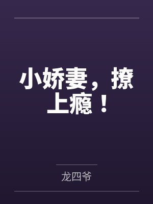 小娇妻，撩上瘾！by龙四爷封面