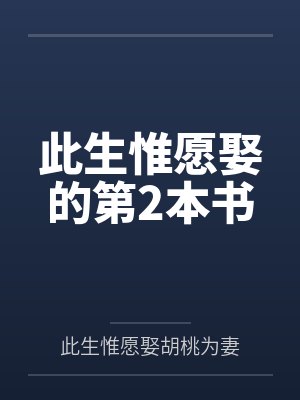 此生惟愿娶的第2本书封面