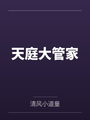 天庭大管家封面