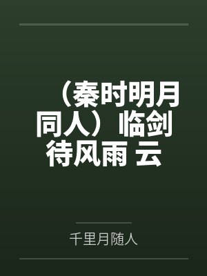 贺云微张良封面