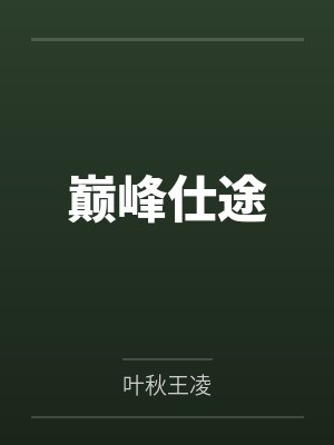 巅峰仕途封面